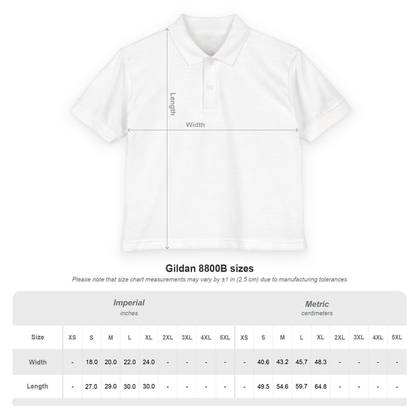 DryBlend® Youth Jersey Polo